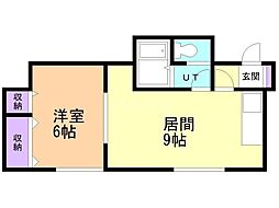 コーポ第3芦山（ロザン） 2階