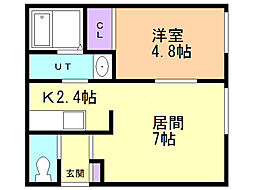 Ｃｈｅｒｉｅ平岸（シェリエ平岸） 4階