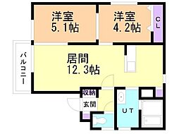 メゾン・ド・モナージュ 2階