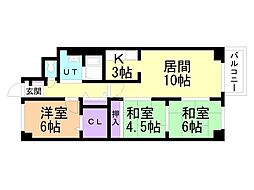 間取図画像 3LDK