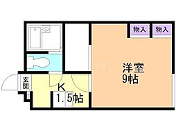 レオパレスＲＯＵＴＥ36　V 1階