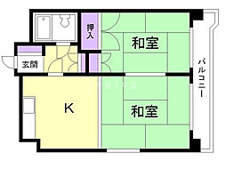 サンセットハイツ平岸36 2階/205