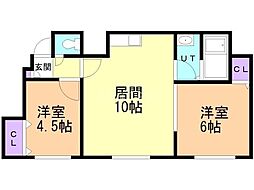 アイプラス 2LDKの間取図画像