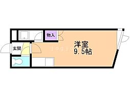 ノースシティ大麻3 ワンルームの間取図画像