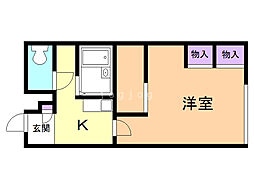 レオパレス野幌 2階