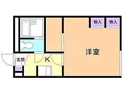レオパレスＰＯＬＡＲＩＳ 2階