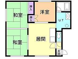 ウエストハイツＡ 2階/202