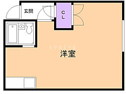 ワンルームマンションヤスマル 2階