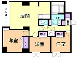 レーベン野幌 8階