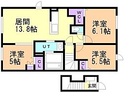 グラン・シャリオII 2階