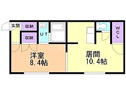 レジデンス77 2階/202