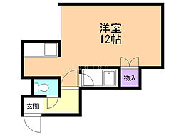 エトワール文京台 ワンルームの間取図画像
