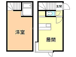 AMS文京台南町2 1LDKの間取図画像