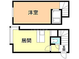 AMSスイート35B 1LDKの間取図画像