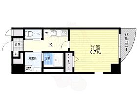 兵庫県尼崎市杭瀬北新町４丁目9番5号（賃貸マンション1K・5階・25.49㎡） その2