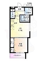 兵庫県尼崎市御園３丁目16番29号（賃貸アパート1LDK・1階・33.03㎡） その2