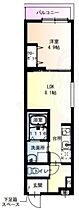 兵庫県尼崎市西立花町３丁目16番56号（賃貸アパート1LDK・2階・33.00㎡） その2