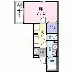 ハイツ ユベーレン 3階/-