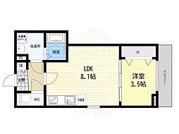 ジーメゾン立花レヴリア 2階/-