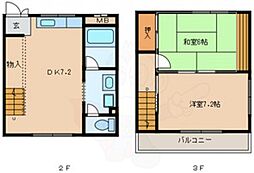 セブンハイツ1 2階/-