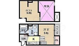 GLENLIVET ワンルームの間取図画像