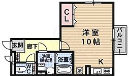 クレール B棟 1階