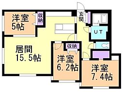 レブニーズ　ザ・レジデンス　宮の森 2階