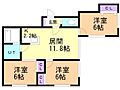 HAL旭山公園通り3階11.5万円