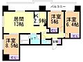 Partire桑園7階13.4万円