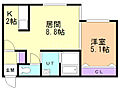 アボンド桑園壱番館1階5.3万円