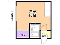 間取図画像 ワンルーム