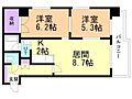 ルネサンス山鼻3階6.5万円