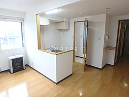 アーバンハイツ北2条 201 2階1LDKのリビング/ダイニング