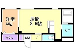 ル・ヌアージュ北円山 4階/401