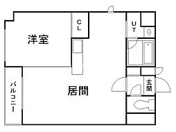 シャトーフロントナック 2階