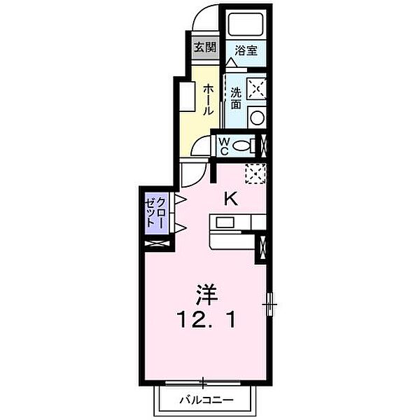 エトワール 101｜長野県松本市大字惣社(賃貸アパート1K・1階・32.90㎡)の写真 その2