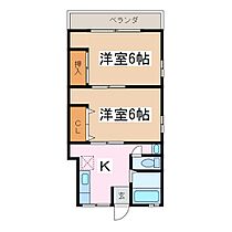 グリーンハイムA  ｜ 長野県松本市大字島立（賃貸アパート2DK・2階・39.60㎡） その2