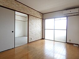 ヒルトップ長野4号棟 4階3DKのリビング/ダイニング