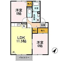 ヴィラコートME  ｜ 長野県千曲市大字戸倉37-3（賃貸アパート2LDK・1階・53.48㎡） その2