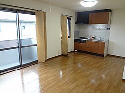 JR大糸線 豊科駅 徒歩11分の賃貸アパート 2階2LDKのリビング/ダイニング