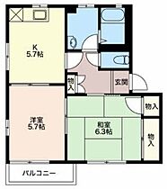 サニーハウス岩波A  ｜ 長野県諏訪市大字中洲（賃貸アパート2K・1階・43.75㎡） その2