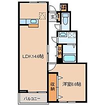 レジーナC  ｜ 長野県諏訪市大字四賀（賃貸アパート1LDK・1階・51.05㎡） その2