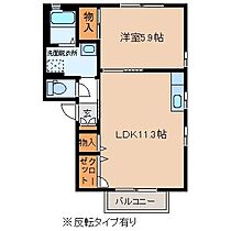 フォーレス牧  ｜ 長野県茅野市中大塩（賃貸アパート1LDK・2階・42.48㎡） その2