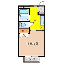 コーポフローレンス  ｜ 長野県塩尻市大字大門（賃貸アパート1K・2階・26.40㎡） その2