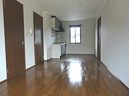 シティハイムナガタII 2階2LDKのリビング/ダイニング