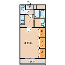 アーバンエル 403 ｜ 福岡県久留米市東合川２丁目（賃貸マンション1K・4階・35.10㎡） その2