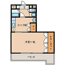 フォレスト小森野 211 ｜ 福岡県久留米市小森野５丁目（賃貸マンション1DK・2階・39.00㎡） その2