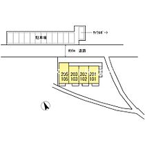 セジュール・コロン 205 ｜ 福岡県久留米市東櫛原町（賃貸アパート1R・2階・33.67㎡） その11