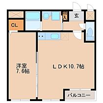 iーclass（アイクラス） 302 ｜ 福岡県久留米市東櫛原町（賃貸マンション1LDK・3階・40.87㎡） その2