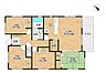間取り：土地面積419.49ｍ2、建物面積94.81ｍ2